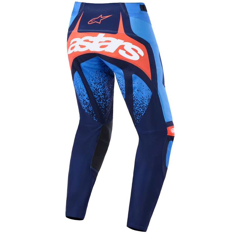 Мотокрос панталони Alpinestars Techstar Nomur, тъмносиньо-оранжево-сини