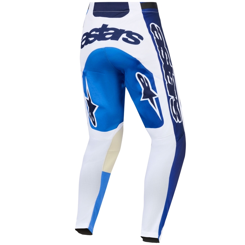 Мотокрос панталони Alpinestars Racer Air Portl синьо-бели