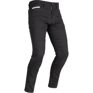 OXFORD ORIGINAL APPROVED SUPER STRETCH JEANS AA SLIM FIT къси мотоциклетни дънки черни