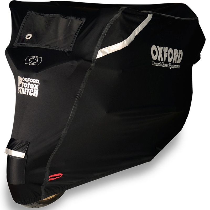 Покривало за мотоциклет Oxford Protex Stretch Outdoor с климатична мембрана, черно