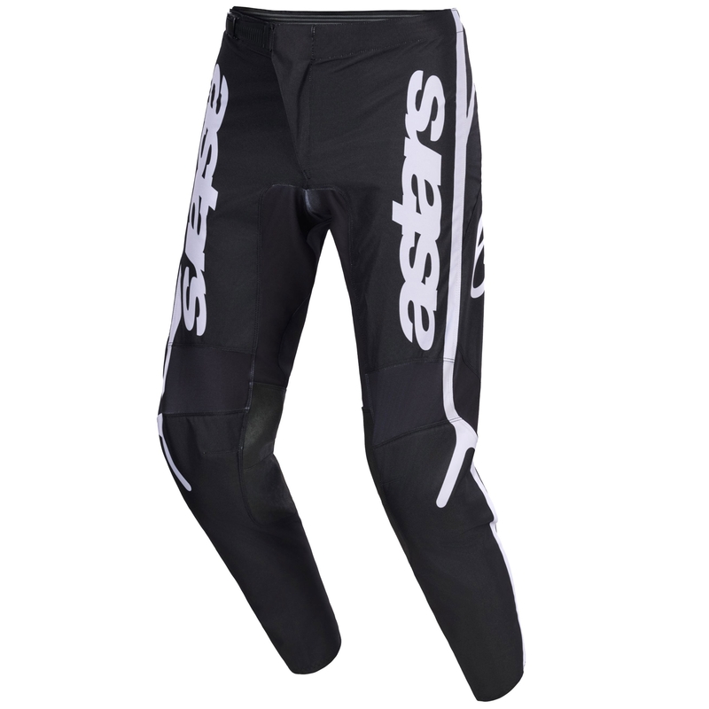 Детски мотокрос панталон Alpinestars Fluid Apex, черно-сив