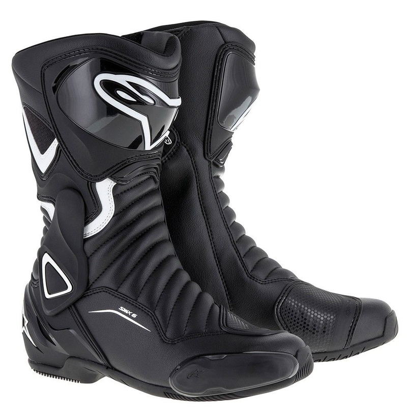 Alpinestars Stella S-MX 6 черно-бели ботуши за мотоциклет