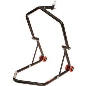 Стойка за мотоциклет Q-TECH предна - за очила/задна, черна