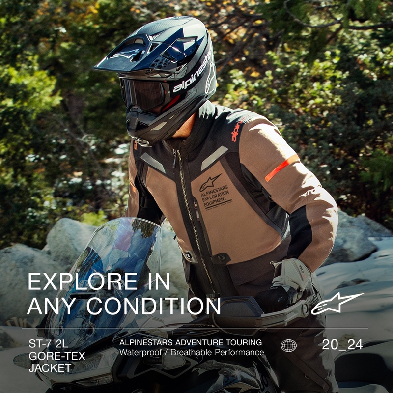 Яке Alpinestars ST-7 Gore-Tex кафяво-черно