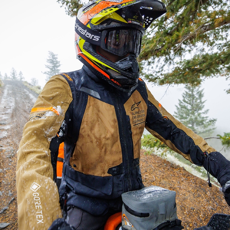 Яке Alpinestars ST-7 Gore-Tex кафяво-черно