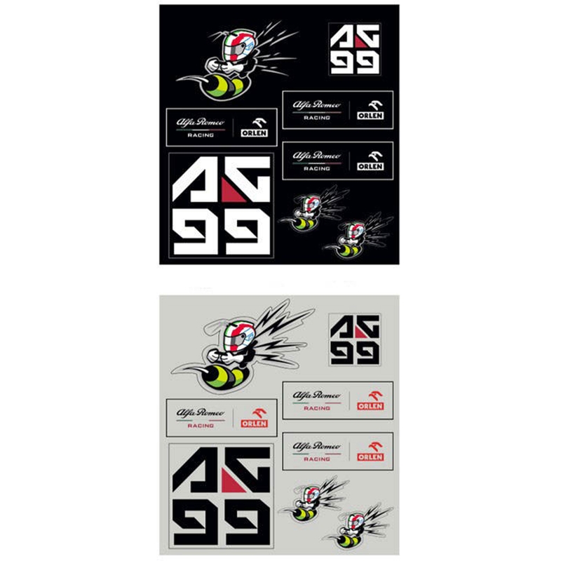 Комплект стикери Alfa Romeo Racing F1 Giovinazzi