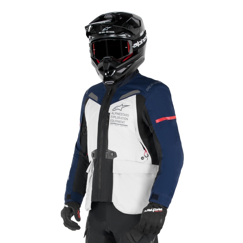 Яке Alpinestars ST-7 Gore-Tex, светло сиво-синьо-черно