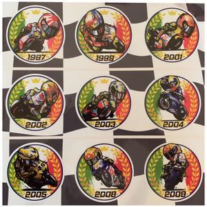 Комплект стикери Валентино Роси