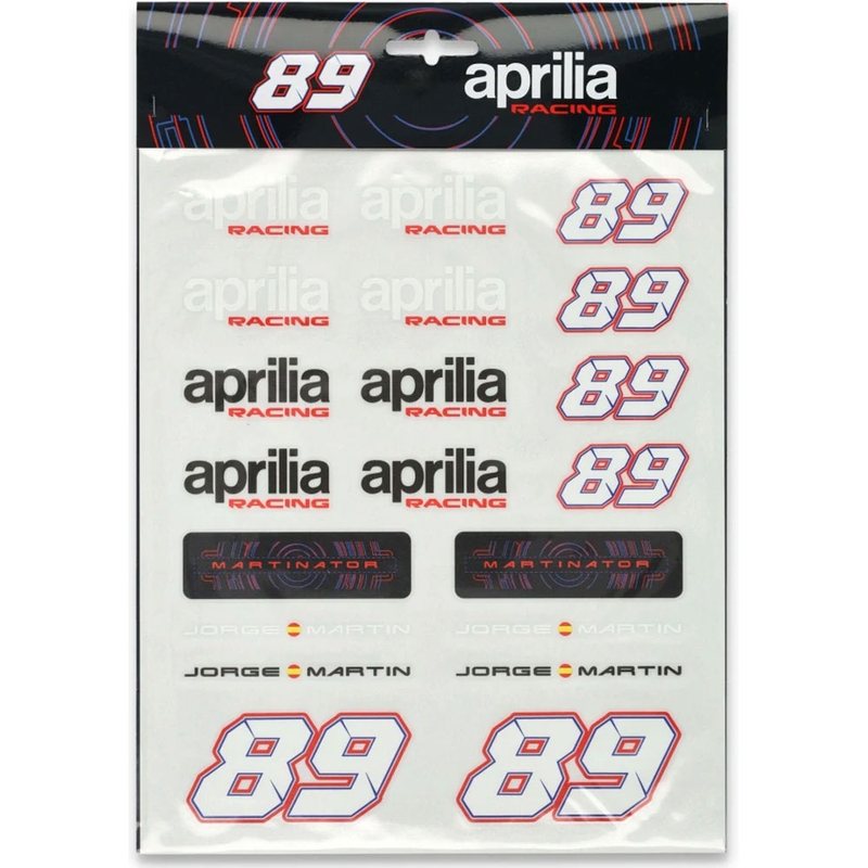 Комплект стикери Хорхе Мартин - Aprilia A4