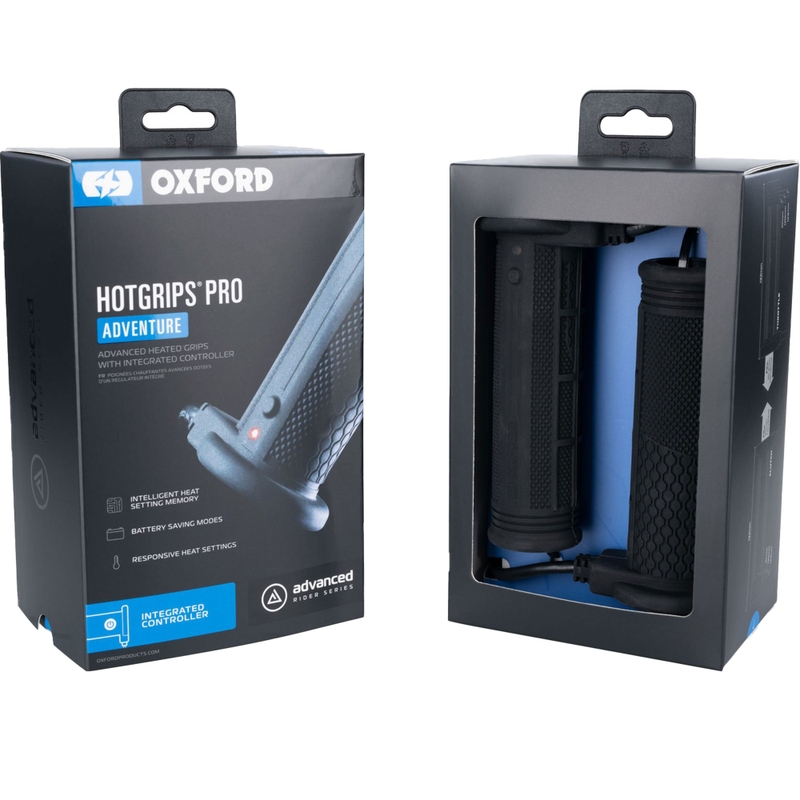 Отопляеми ръкохватки Oxford Hotgrips PRO Adventure с вградени контроли в ръкохватката