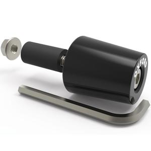 Оксфордски накрайници за кормило, 3 тежести за кормило с редукция, черни, 1 чифт