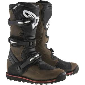 Кожени мотоциклетни ботуши Alpinestars Tech Trial с масло