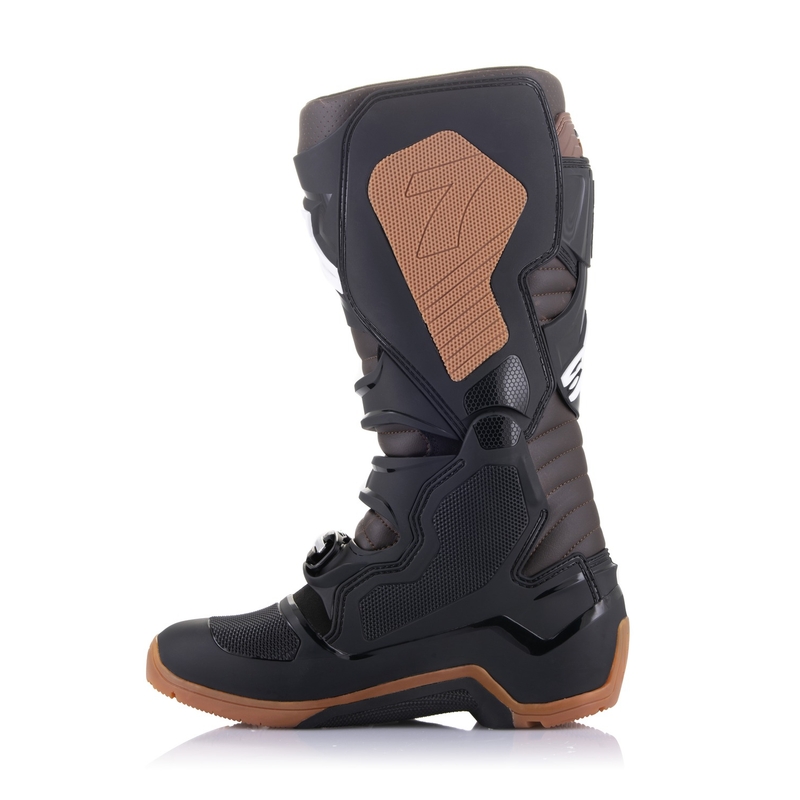 Мотоциклетни ботуши Alpinestars Tech 7 Enduro, черно-тъмнокафяви