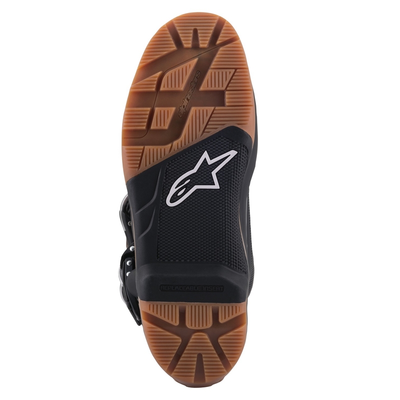Мотоциклетни ботуши Alpinestars Tech 7 Enduro, черно-тъмнокафяви