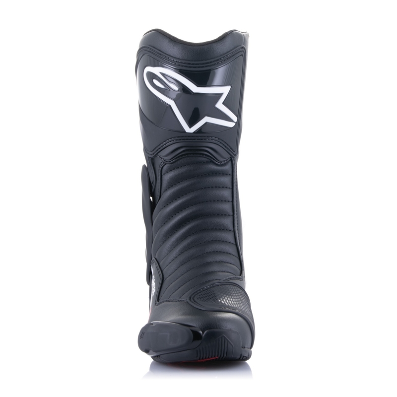 Мотоциклетни ботуши Alpinestars S-MX 6 черно-бяло-сиво-червено