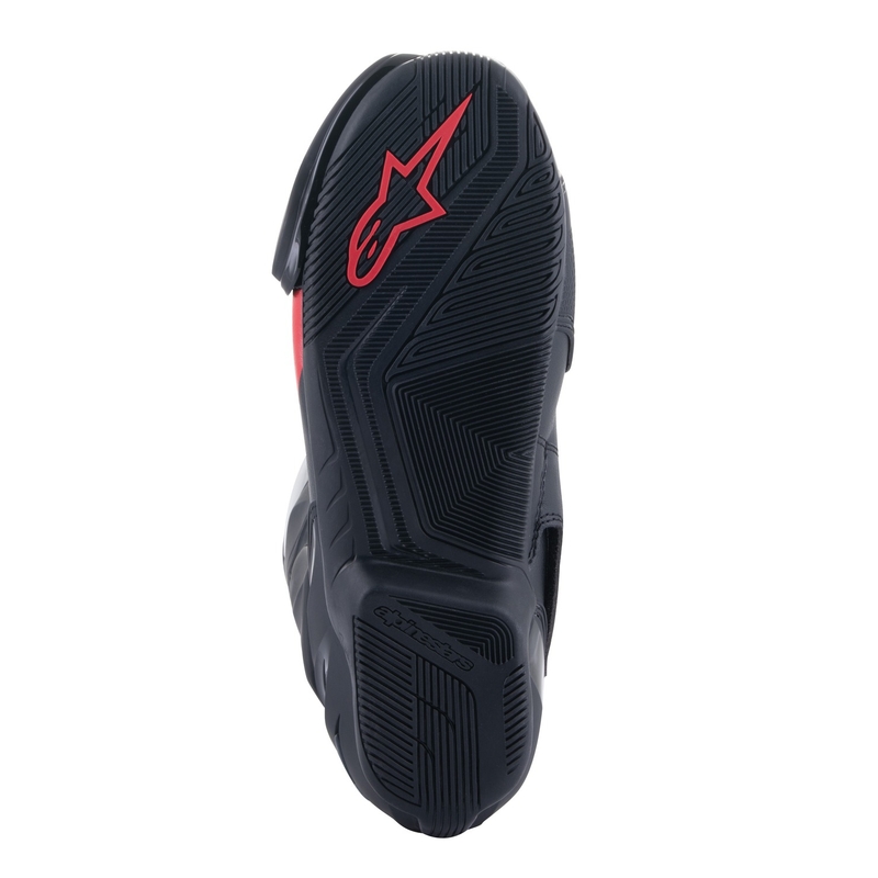 Мотоциклетни ботуши Alpinestars S-MX 6 черно-бяло-сиво-червено