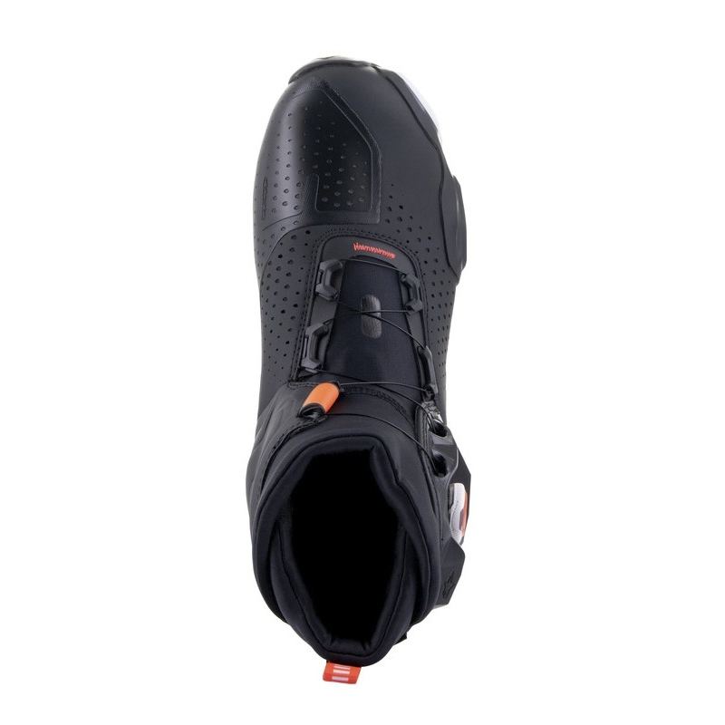 Мотоциклетни ботуши Alpinestars SP-2 черно-бяло-флуоресцентно червено