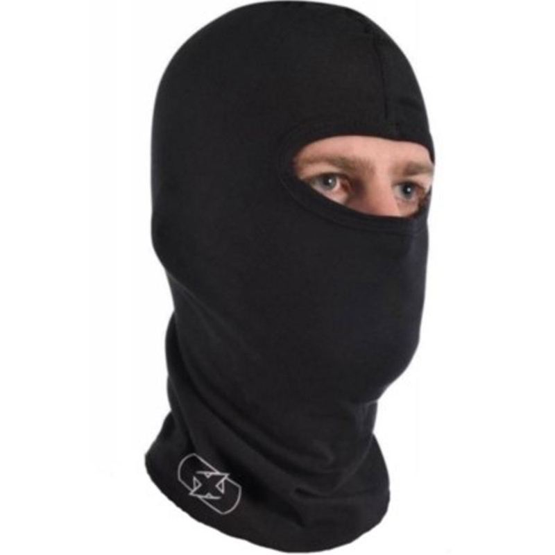 Качулка за мотоциклет Oxford Balaclava Deluxe от мериносова вълна, черна