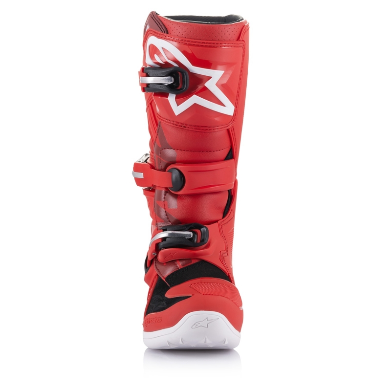 Детски мотоциклетни ботуши Alpinestars Tech 7 S, червени