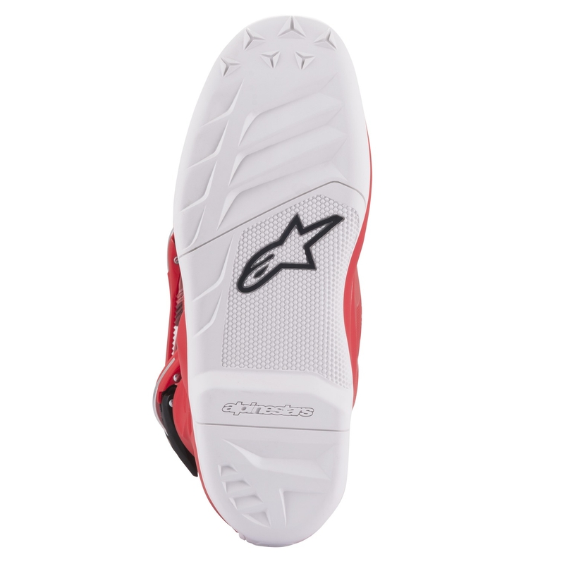 Детски мотоциклетни ботуши Alpinestars Tech 7 S, червени