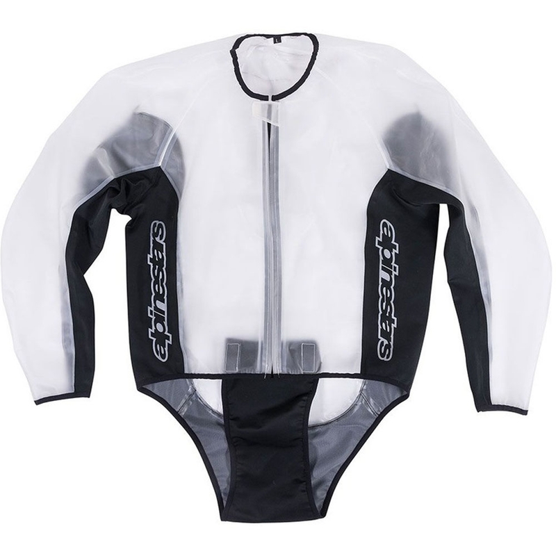 Дъждобран Alpinestars Racing, прозрачно-черен