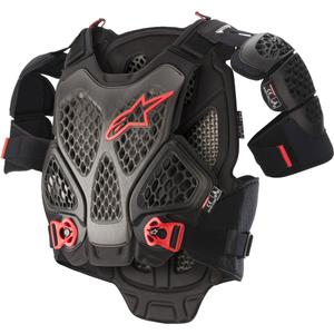 Протектор за тяло Alpinestars A-6 черно-антрацитно-червено