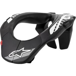 Детски протектор за врата Alpinestars Neck Support Youth, черно-бял