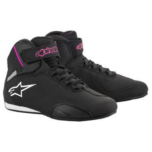 Дамски мотоциклетни ботуши Alpinestars Stella Sektor, черно-лилави
