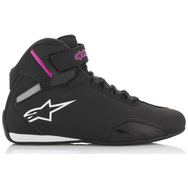 Дамски мотоциклетни ботуши Alpinestars Stella Sektor, черно-лилави