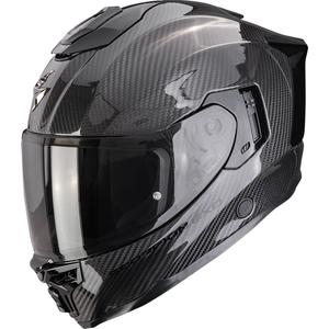 Scorpion EXO-1500 Carbon Air Solid Мотоциклетна каска с пълно лице, черна