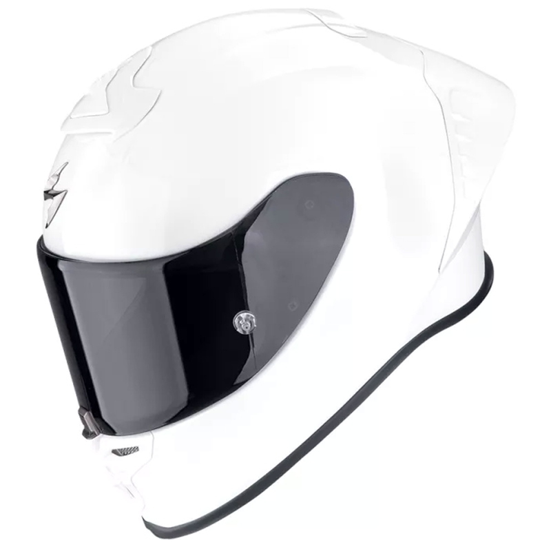 Интегрална мотоциклетна каска Scorpion EXO-R1 EVO II AIR перлено бяла