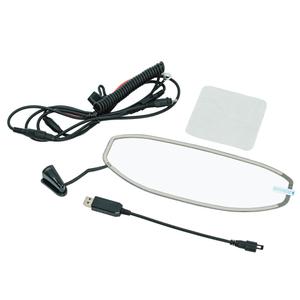 Електрически отопляем визьор за мотоциклетни каски LS2, прозрачен