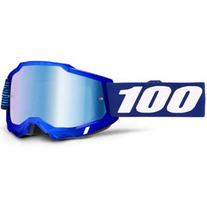 Мотокрос очила 100% Accuri 2 2028 със син плексиглас