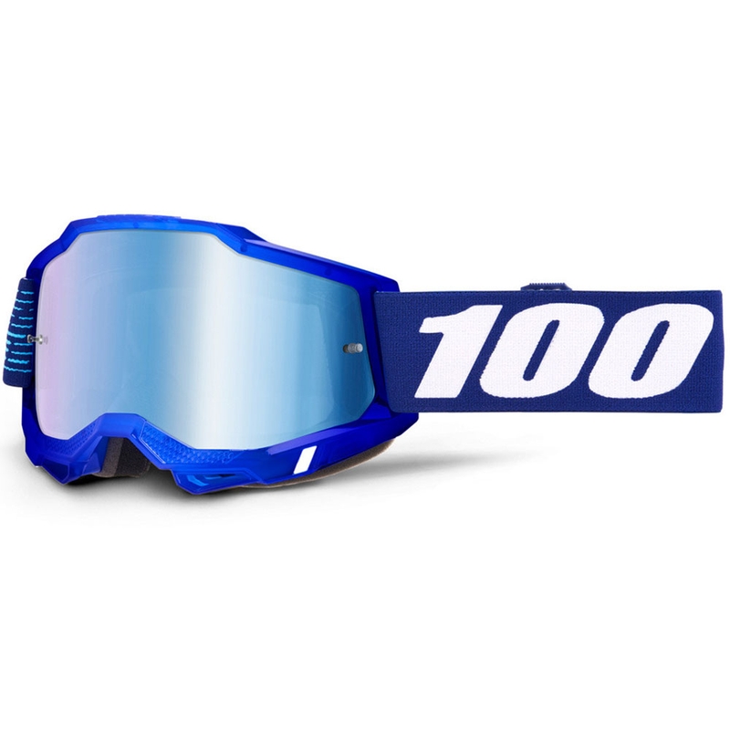 Мотокрос очила 100% Accuri 2 2028 със син плексиглас