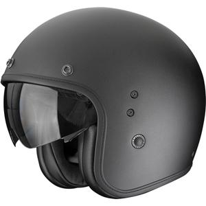Scorpion Belfast EVO Solid Мотоциклетна каска с отворено лице, матово-перлено черно