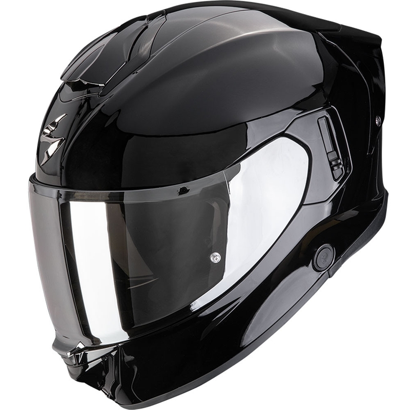 Scorpion EXO-530 Air Solid каска за мотоциклет с пълно лице, черна
