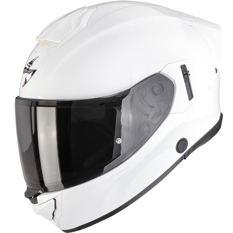 Scorpion EXO-530 Air Solid каска за мотоциклет с пълно лице, бяла
