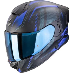 Scorpion EXO-530 Air Theras каска за мотоциклет с пълно лице, матово черно-синьо