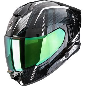 Scorpion EXO-530 Air Theras каска за мотоциклет с пълно лице, черно-перлено-бяло