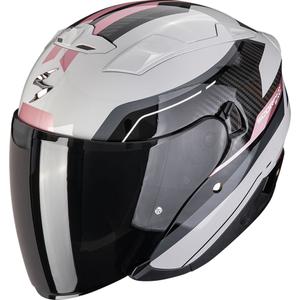 Scorpion EXO-230 Hipe отворена мотоциклетна каска сиво-розова