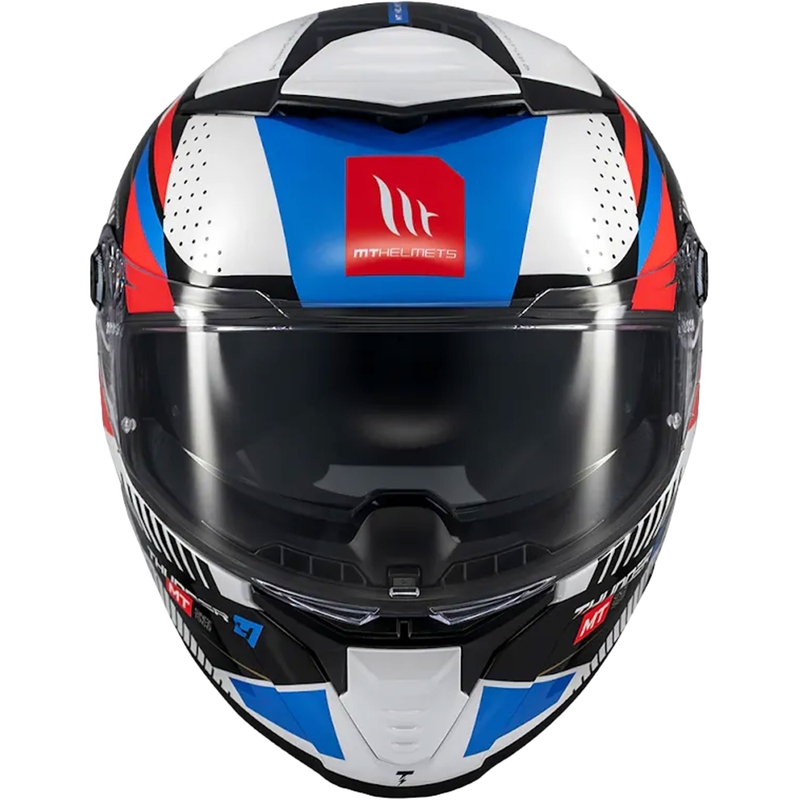 Мотоциклетна каска MT Thunder 4 SV Luminence, синя