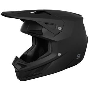 Мотокрос каска Shot Speed Solid матово черна