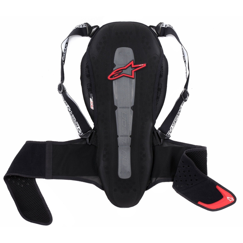 Alpinestars Nucleon KR-2 протектор за гръбначния стълб черно-червен