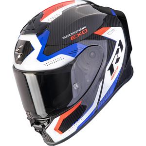 Scorpion EXO-R1 EVO II Carbon Air Propel каска за мотоциклет с пълно лице, черно-бяло-червено