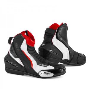 Ботуши за мотоциклет Shima SX-6 черно-бяло-червени