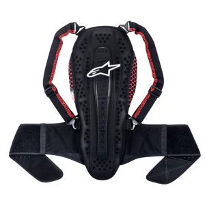 Alpinestars Nucleon KR-2 черно-червен протектор за гръбначния стълб