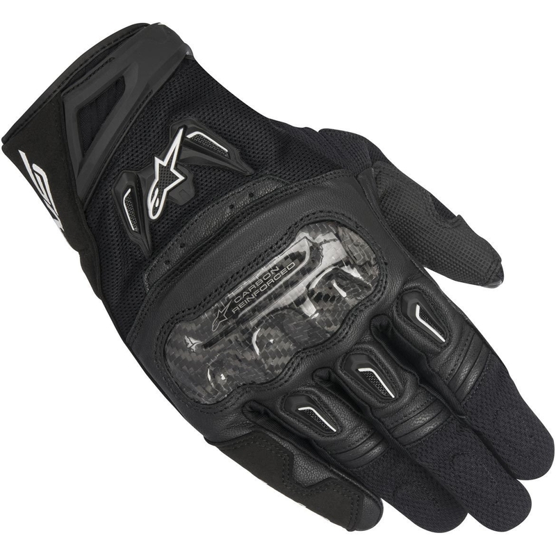 Alpinestars SMX-2 Air Carbon Black Ръкавици за мотоциклетизъм