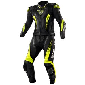 Shima Apex Black-Fluo Yellow Гащеризон за мотоциклети