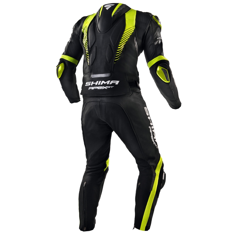 Shima Apex Black-Fluo Yellow Гащеризон за мотоциклети