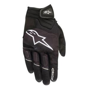 Alpinestars Atom мотоциклетни ръкавици черни и бели